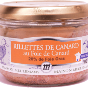 Rillettes de Canard au Foie de Canard, 20% foie gras