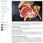 agence de rédaction d'article de blog pour site de vente de viande en ligne